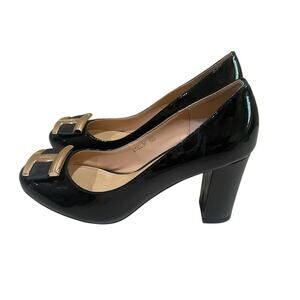 FERRAGAMO Prato Leather Pumps